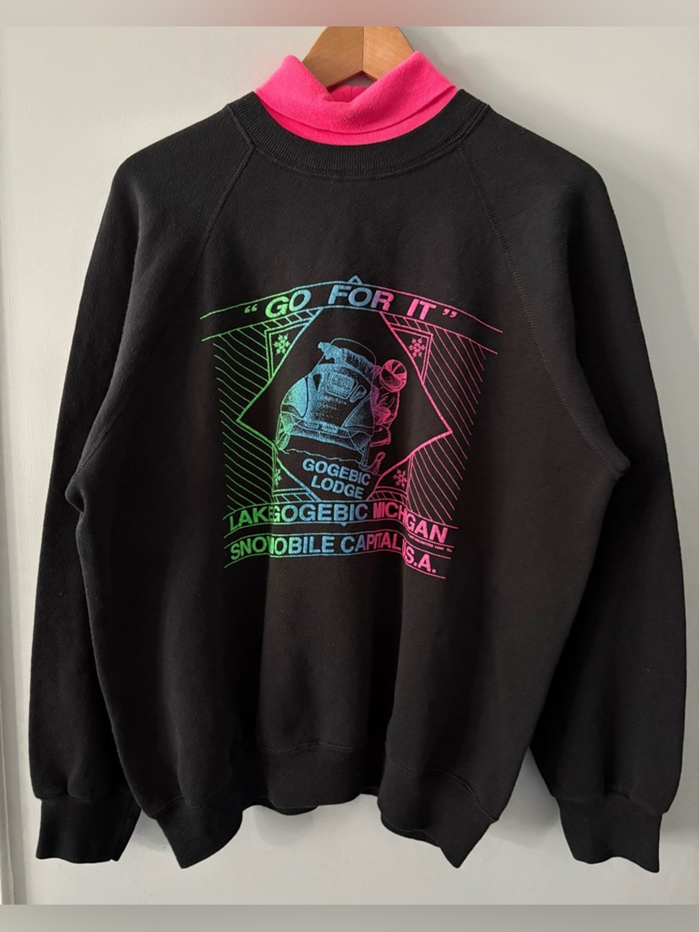 Vintage 1990’s Mock-Neck Sweatshirt